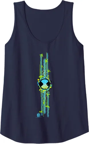 Vista 4 de Camiseta sin mangas Ben 10 Ben con símbolo de columna, Negro, S