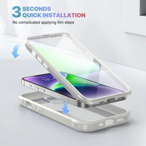 Vista 997 de DIACLARA - Funda transparente compatible con iPhone XR 6.1 pulgadas 2018