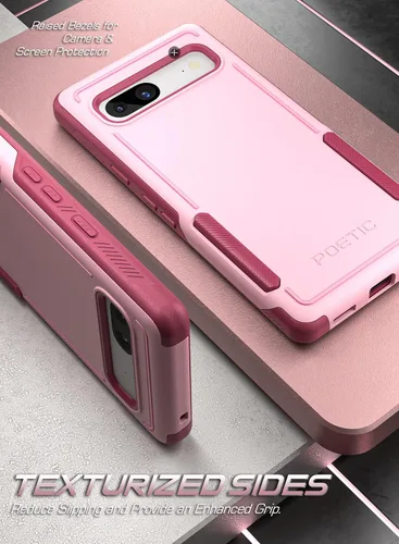 Vista 3 de Poetic Neon Series - Funda compatible con Pixel 7A 5G de 6.1 pulgadas, doble capa, resistente, resistente, ligera, delgada, a prueba de golpes