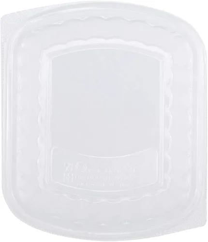 Vista 3 de Karat OPS Tapa para caja de plástico PP de 36 oz para microondas, color negro (caja de 300)