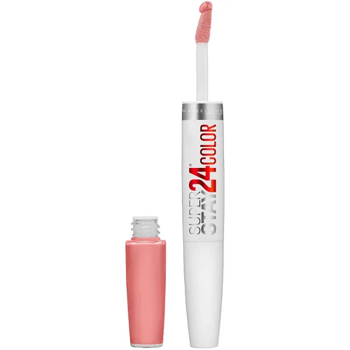 Vista 19 de Maybelline Super Stay 24, lápiz labial líquido de maquillaje de 2 pasos, color altamente pigmentado de larga duración con bálsamo hidratante, Merlot