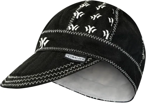 Vista 8 de YESWELDER Tapa de soldadura reversible de 8 paneles, todo negro, tamaño 7-1
