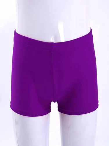 Vista 5 de Hansber Trajes de animadora para niños y niñas con pantalones cortos, sin mangas, lentejuelas, vestido deportivo, uniforme de animación, disfraz