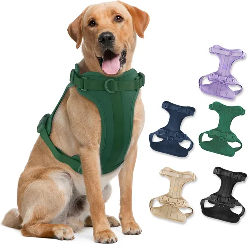 Vista 22 de Wisedog Arnés Ligero Sin Tirones para Perro: Arnés de Chaleco de Malla Transpirable Ajustable para Mascotas con Cojín Suave y Cómodo, para Perros