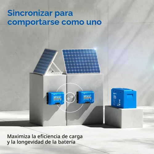 Vista 6 de Victron Energy SmartSolar MPPT Controlador de carga solar (Bluetooth) - Controladores de carga para paneles solares - 100V, 50 amperios, 12/24