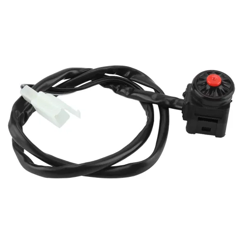 Vista 5 de Interruptor de bocina de manillar de motocicleta de 7/8 pulgadas, 0.866 in, interruptor de luz de parada universal para motocicleta, bicicleta, ATV