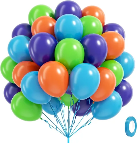 Vista 18 de 60 globos de perlas de doble relleno de 12 pulgadas, globos blancos perlados, globos de látex blanco para bodas, despedidas de soltera, baby shower