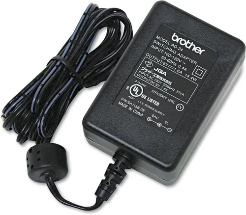Vista 4 de Brother AD-24ES – Adaptador de energía para CA, para rotuladoras Brother P-Touch (color negro)
