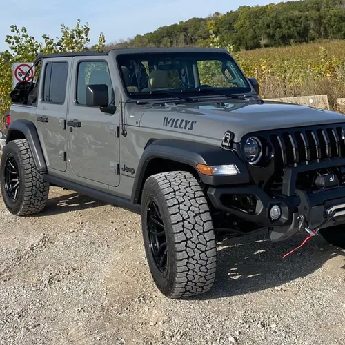 Vista 7 de Antena VOFONO de 13 pulgadas para Jeep Wrangler Gladiator 2007-2026
