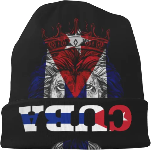 Vista 7 de Gorro de punto casual de moda para hombres y mujeres, unisex, con puños, térmicos, para primavera y otoño