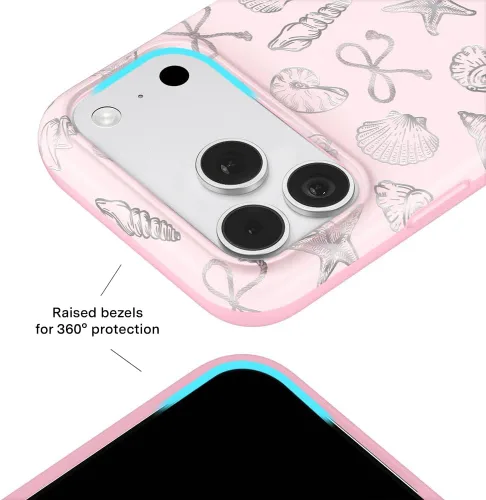Vista 218 de VELVET CAVIAR Funda para iPhone 15, compatible con MagSafe, probada contra caídas de 10 pies, fundas protectoras de diseño, leopardo color rosa