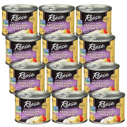 Vista 7 de Corazones de alcauciles Reese en cuartos.