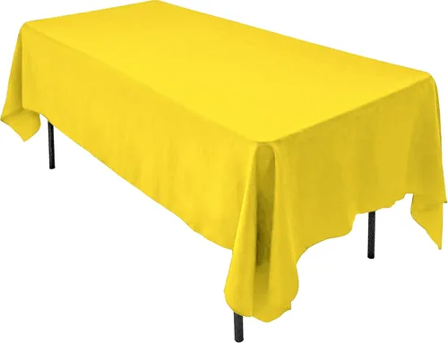 Vista 16 de AK TRADING CO. Mantel rectangular de poliéster de 60 x 102 pulgadas, fabricado en Estados Unidos, resistente a las arrugas, ignífugo, duradero