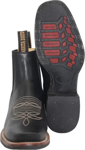 Vista 2 de The Western Shops - Botas vaqueras de tobillo corto para hombre