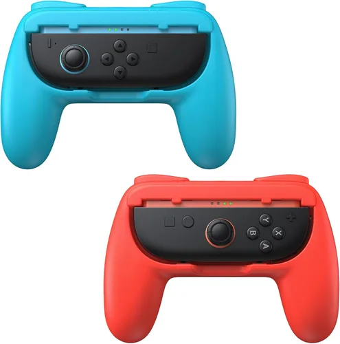 Vista 8 de FASTSNAIL Grips for Nintendo Switch 2 (2025) for Joy-Con 2, Wear-Resistant & Anti-Slip Switch2 Controllers Grips Handle Kit, Switch Holder