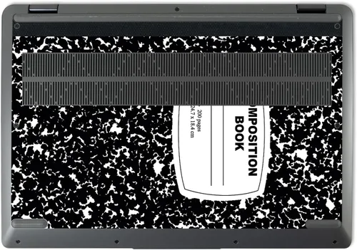 Vista 3 de MightySkins Skin - Kit de envoltura completa compatible con Lenovo IdeaPad Flex 5 de 16 pulgadas (2022) - Libro de composición Funda protectora