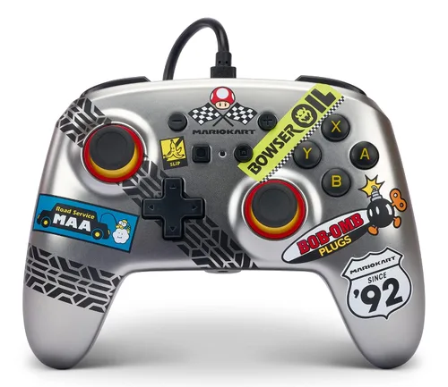 Vista 35 de PowerA Enhanced Nintendo Switch and Switch 2 Wired Controller - Legend of Zelda Battle Ready Link, Officially licensed