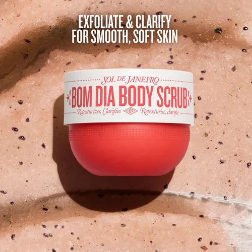 Vista 2 de Sol de Janerio Body Scrub 7.8 oz. Exfoliating Body Scrub, Bum Bum, Bom Dia