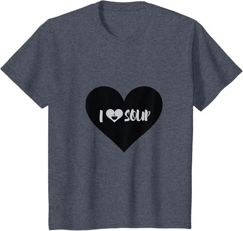 Vista 80 de I Love Soup - Camiseta de regalo con forma de corazón, Blanco, S Asfalto