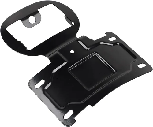 Vista 3 de Soporte de reubicación de placa de matrícula negro para Harley Touring Electra Glide Road Glide 2014-2023