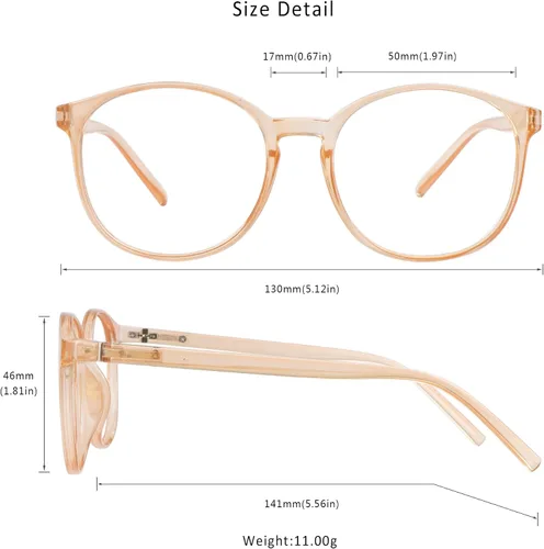 Vista 3 de LifeArt - Anteojos con bloqueo de luz azul, antifatiga ocular, para leer en la computadora, para jugar, ver televisión, para hombres y mujeres