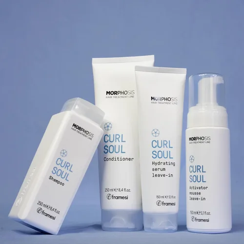 Vista 8 de MORPHOSIS Curl Soul Activator Mousse Leave-in