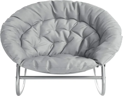 Vista 3 de Urban Shop - Silla mecedora con forma de plato