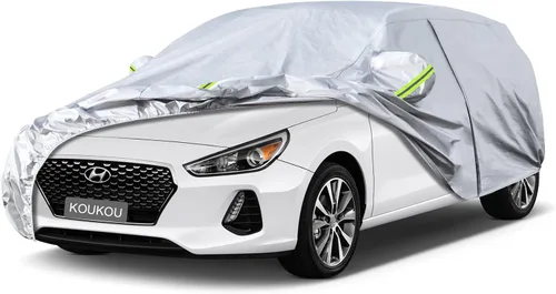 Vista 60 de Kaugung Funda para Coche de Ajuste Personalizado BMW Serie 3 E30 (1982-1994), 7 Capas Resistente al Viento Todo Clima Impermeable Cubierta Exterior