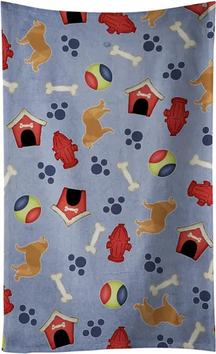 Vista 25 de Caroline's Treasures BB3948KTWL Affenpinscher Dog House Collection - Toalla de cocina para invitados, toalla de baño decorativa para cara, té, paño