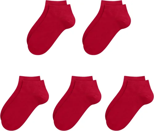 Vista 19 de SERISIMPLE Calcetines de bambú de viscosa para la escuela, calcetines de tobillo súper suaves para niños, puños elásticos, calcetines atléticos