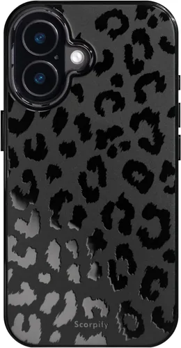Vista 86 de SCORPIFY - Funda para iPhone 17 Pro Max Leopardo negro transparente LP-Negro Transparente Leopardo