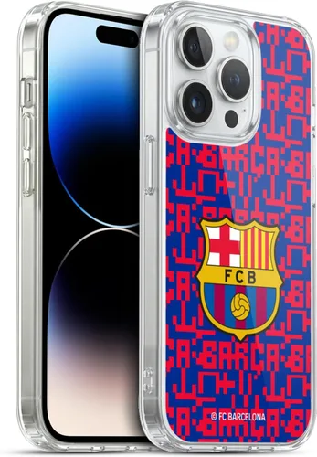Vista 213 de Head Case Designs Funda de gel suave con licencia oficial del FC Barcelona Barca Crest Graphics [protección de grado militar] compatible con Apple