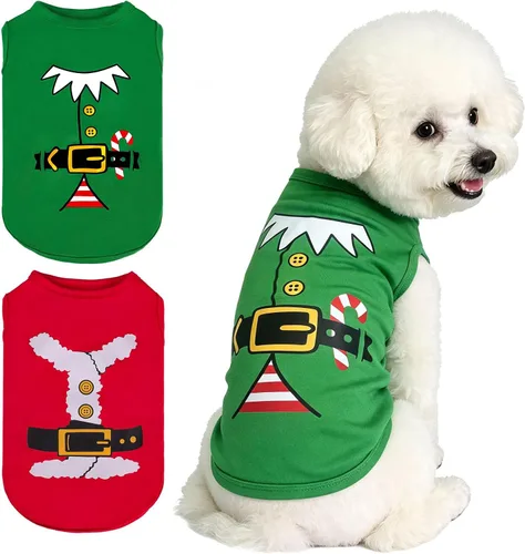 Vista 37 de BINGPET Bad to The Bone - Camiseta de algodón suave para cachorros, transpirable, ligera, para disfraz de perro, chaleco sin mangas, lavable a Malo