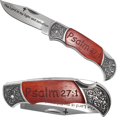 Vista 11 de Grabado Sea Fuerte y Valiente - JOSHUA 1:9 Regalos Católicos Cristianos Versículo Bíblico Herramienta Utilitaria, Escritura Bautizo Religioso