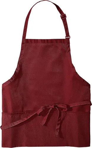 Vista 6 de Uncommon Threads Delantal ajustable unisex con 3 bolsillos para restaurante