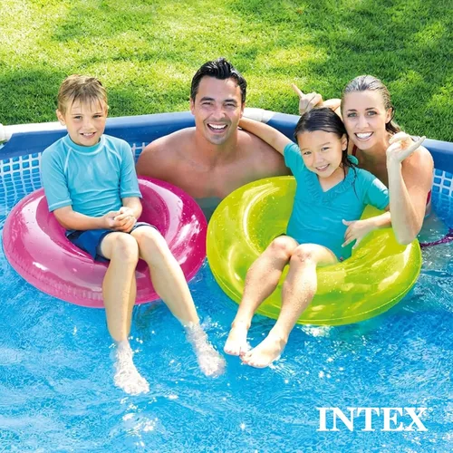 Vista 8 de INTEX 28201EH Juego de piscina sobre el suelo con marco de metal: 10 pies x 30 pulgadas - Incluye bomba de filtro de cartucho de 330 GPH