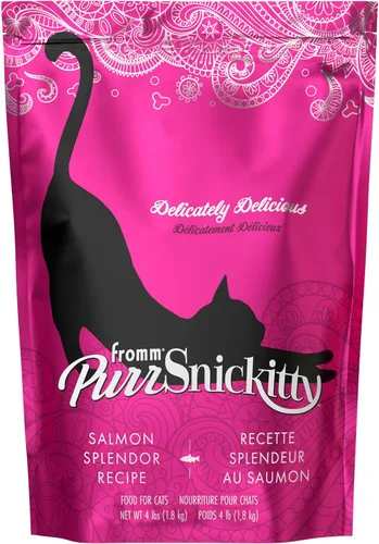 Vista 17 de Fromm PurrSnickitty Chicken Delight - Alimento seco prémium para gatos para todas las etapas de la vida, receta de pollo, 6 onzas
