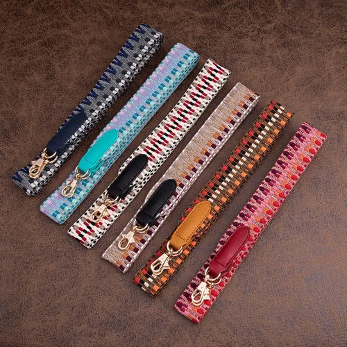 Vista 3 de Montana West Purse Straps Crossbody Handbag Replacement Strap Adjustable Wide Straps Multicolor