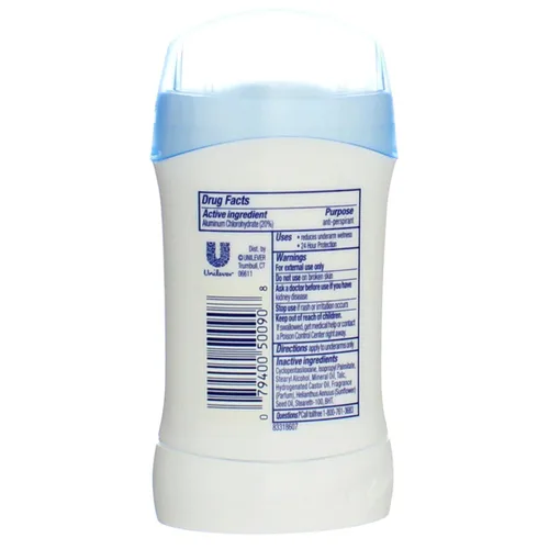 Vista 2 de Dove Desodorante antitranspirante invisible sólido fresco 1.60 oz (paquete de 3)