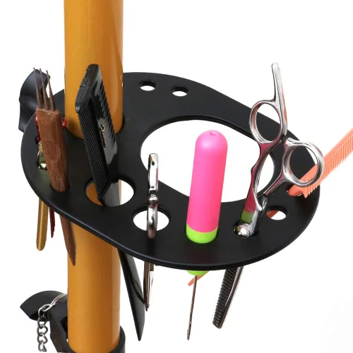 Vista 9 de AliLeader - Trípode para peluca de 50 pulgadas y 3 brazos (cabeza de maniquí no incluida) Acero inoxidable, para entrenamiento de peluquería