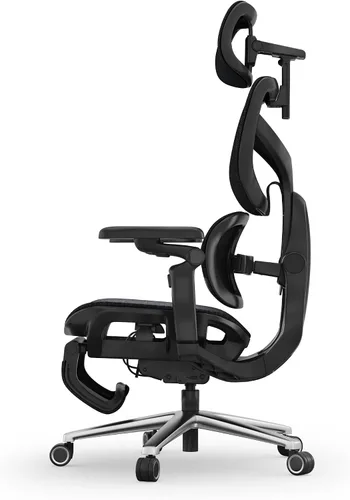 Vista 12 de FlexiSpot Sentinel-Pro - Silla ergonómica para juegos con reposabrazos 7D de doble ala adaptable lumbar 7D 145° 4 posiciones, respaldo ajustable