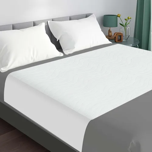 Vista 12 de Almohadillas de Cama Lavables Impermeables para Incontinencia de Adultos, Almohadillas de Humedad Reutilizables, Protector de Colchón, Almohadillas