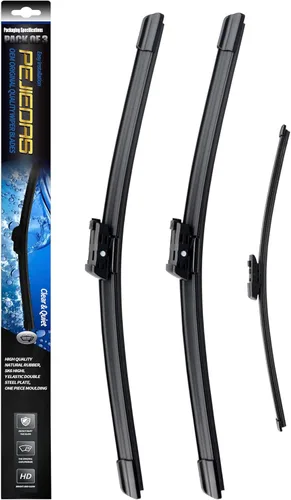 Vista 17 de 3 limpiaparabrisas OEM, limpiaparabrisas de repuesto para Jeep Wrangler 2007-2017