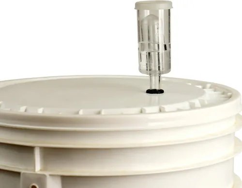Vista 7 de Paquete de 20 ojales Airlock, tapa de fermentador con ojales de silicona para elaboración casera, pajitas, esclusa de aire, cerveza, hidromiel