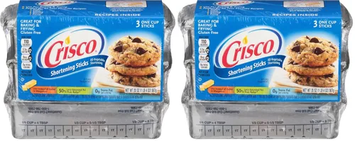 Vista 2 de Crisco Palitos de Mantequilla Vegetal, 20 onzas, 3 palitos