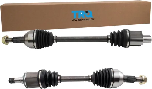 Vista 122 de TRQ Front Left and Right CV Axle Assembly Set 2 Piece