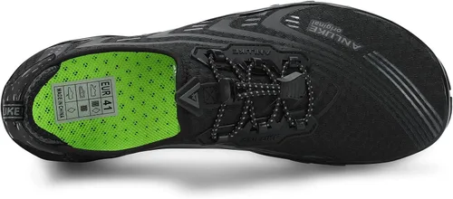 Vista 3 de ANLUKE Zapatos de agua para hombre y mujer, zapatos de natación, zapatos acuáticos, de secado rápido, para playa, surf, deportes acuáticos