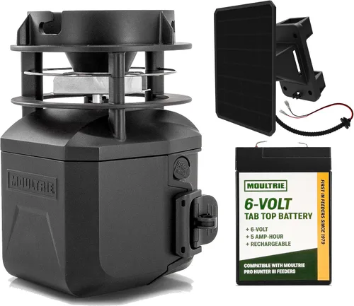 Vista 9 de Moultrie Pro Hunter III Feeder Kit - Bluetooth App Control Control de aplicación Bluetooth, se combina con Edge 3, 10 tiempos de alimentación