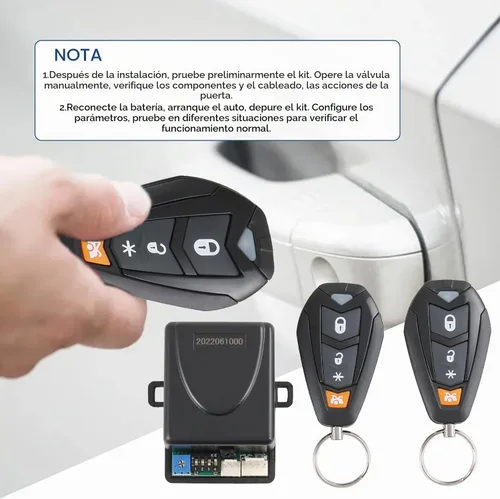 Vista 5 de Kit de 2 puertas con mango afeitado, kit de 2 puertas con control remoto, un juego de 85 libras
