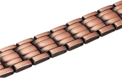 Vista 3 de EBUTY Pulsera de cobre para hombre, Cobre